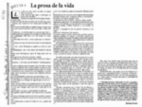 La prosa de la vida  [artículo] Rodrigo Fresán.