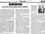 Luis Uribe Orrego, insigne marino copiapino  [artículo] Oriel Alvarez Gómez.