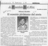 El ausente pirómano del ansia  [artículo] Yanko González Cangas.
