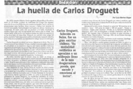 La huella de Carlos Droguett