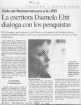 La Escritora Diamela Eltit dialoga con los penquistas  [artículo].