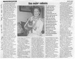 Una mujer valiente  [artículo] Martín Ruiz.