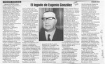 El legado de Eugenio González  [artículo] Martín Ruiz.