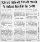 Sobrino nieto de Neruda revela la historia familiar del poeta  [artículo].