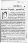 El poeta, Copiapó y los sueños  [artículo] Luis Gallardo Olivares.