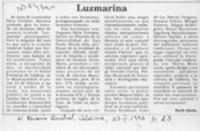 Luzmarina  [artículo] Ruth Ojeda.