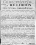 Dos novelas, 45 años después  [artículo] H. R. Cortés.