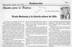 Vicuña Mackenna y la historia minera de Chile