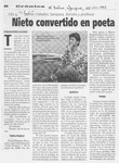 Nieto convertido en poeta  [artículo] Patricio Riveros Olavarria.
