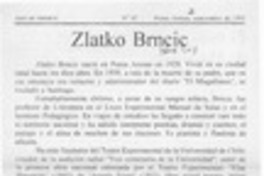 Zlatko Brncic  [artículo].