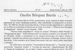 Onofre Bórquez Barría  [artículo].