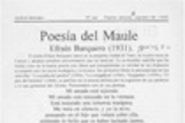 Poesía del Maule  [artículo].