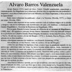 Alvaro Barros Valenzuela