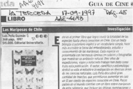 Las mariposas de Chile  [artículo].