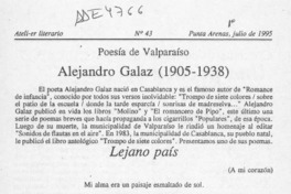 Alejandro Galaz  [artículo].