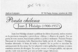 Poesía Chilena  [artículo].