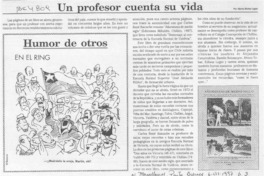 Un profesor cuenta su vida  [artículo] Marino Muñoz Lagos.