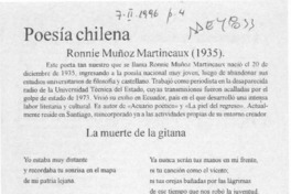Poesía chilena  [artículo].