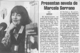 Presentan novela de Mardela Serrano  [artículo] E. C.
