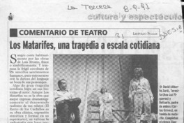 Los Matarifes, una tragedia a escala cotidiana  [artículo] Leopoldo Pulgar.