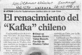 El Renacimiento del "Kafka" chileno  [artículo].