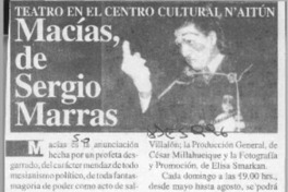 Macías, de Sergio Marras  [artículo].