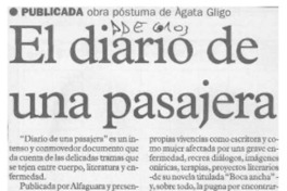 El Diario de una pasajera  [artículo].