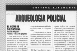 Arqueología policial  [artículo] José Promis.