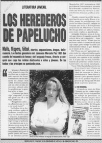 Los herederos de Papelucho  [artículo] Maureen Schaffer.