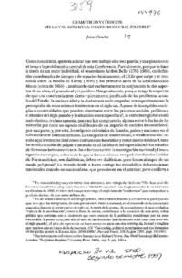 Gramáticas y códigos, Bello y su gestión superestructural en Chile  [artículo] Jaime Concha.
