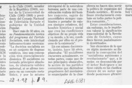 Eugenio González  [artículo] Pedro C. Holz C.