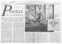 Poetas y celestinos  [artículo].
