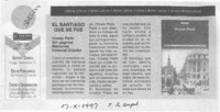 El Santiago que se fue  [artículo].