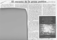 El encanto de la prosa poética  [artículo] Marino Muñoz Lagos.