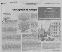 Un Capitán de amigos  [artículo] Gabriel Castro Rodríguez
