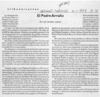 El Padre Arraño  [artículo] Luis Sánchez Latorre.