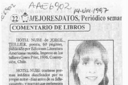 Hotel Nube  [artículo] Rocío L'Amar.