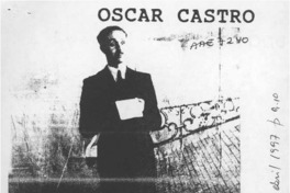 Oscar Castro  [artículo].