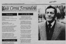 Luis Correa Fermnandois