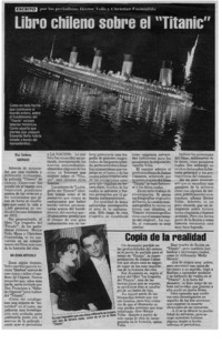 Libro chileno sobre el "Titanic"