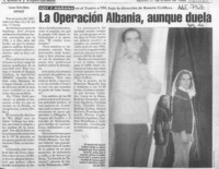 La operación Albania, aunque duela  [artículo] Carmen Gloria Muñoz.