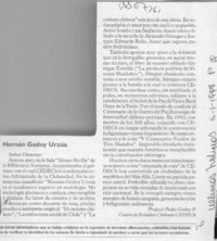 Hernán Godoy Urzúa  [artículo] Pedro Godoy P.
