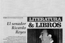 El senador Ricardo Reyes