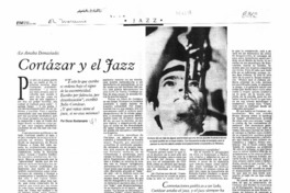 Cortázar y el jazz  [artículo] Oscar Bustamante.