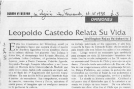 Leopoldo Castedo relata su vida  [artículo] Wellington Rojas Valdebenito.