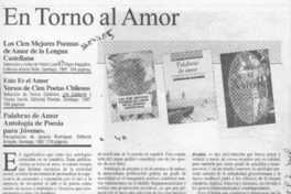 En torno al amor  [artículo] Patricio Lizama A.