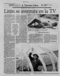 Littin se aventura en la TV  [artículo].