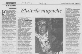 Platería mapuche