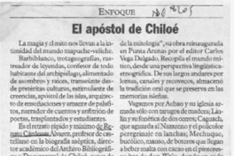 El apóstol de Chiloé  [artículo] Enrique Ramírez Capello.