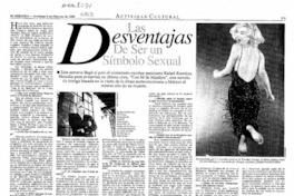 Las desventajas de ser un símbolo sexual  [artículo] Carolina Andonie Dracos.